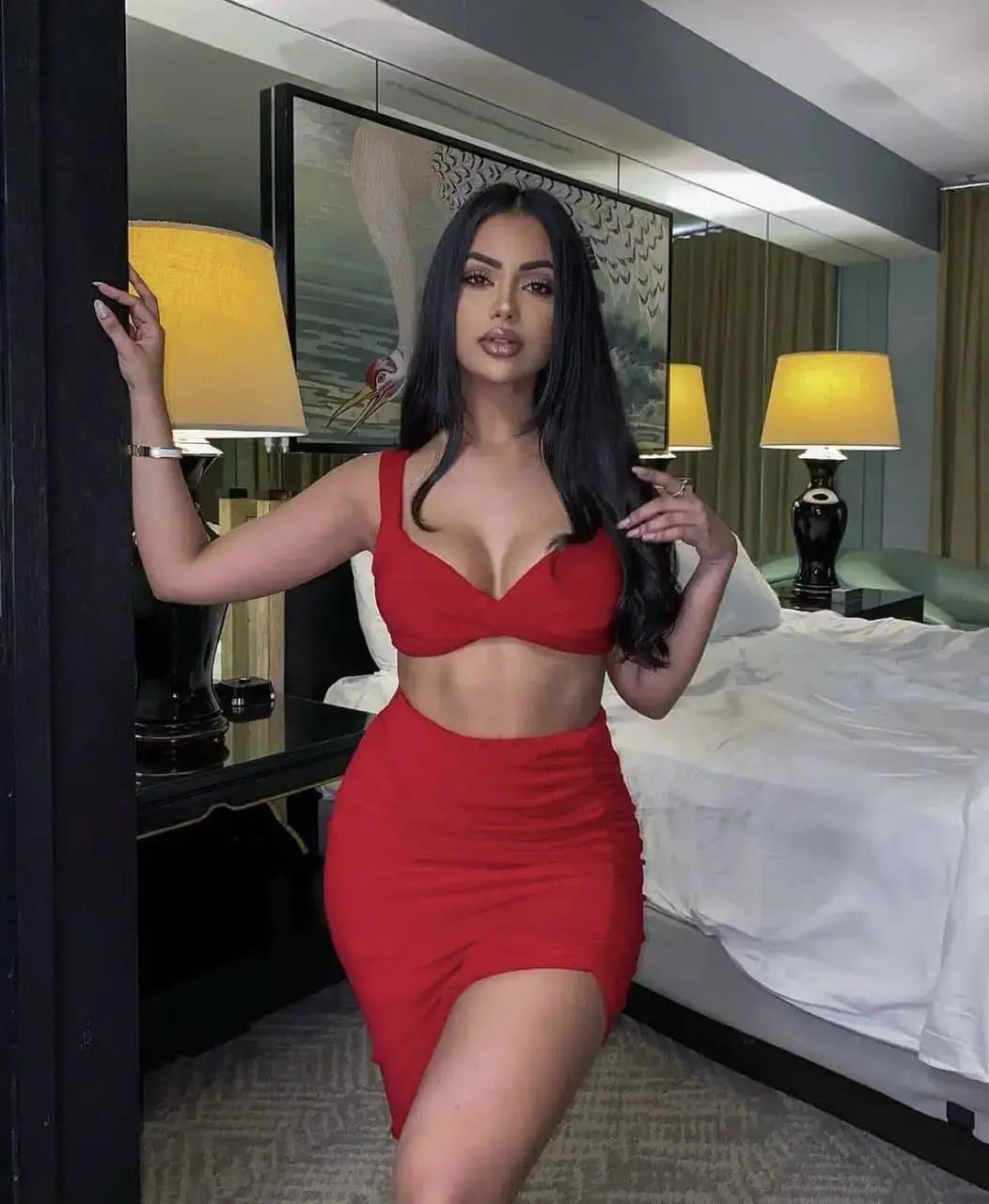 Jasmine Moroccan escort profile at a Jumeirah coastal belvedere